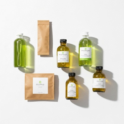 Un ensemble de produits de nettoyage écologiques pour vitres, avec des outils comme une raclette et un seau, sur un fond propre et lumineux, pas de texte, pas de mots, pas de typographie, 8K