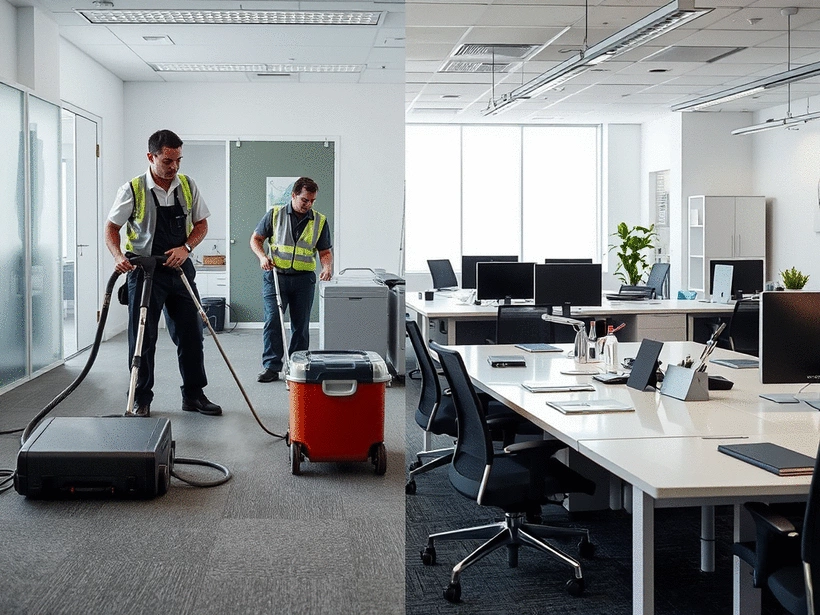 Nettoyage industriel vs nettoyage de bureaux à Montpellier : quelles différences ?