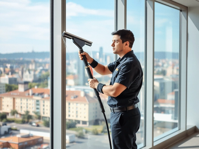Nettoyage de vitres pour bureaux à Montpellier : méthodes et conseils