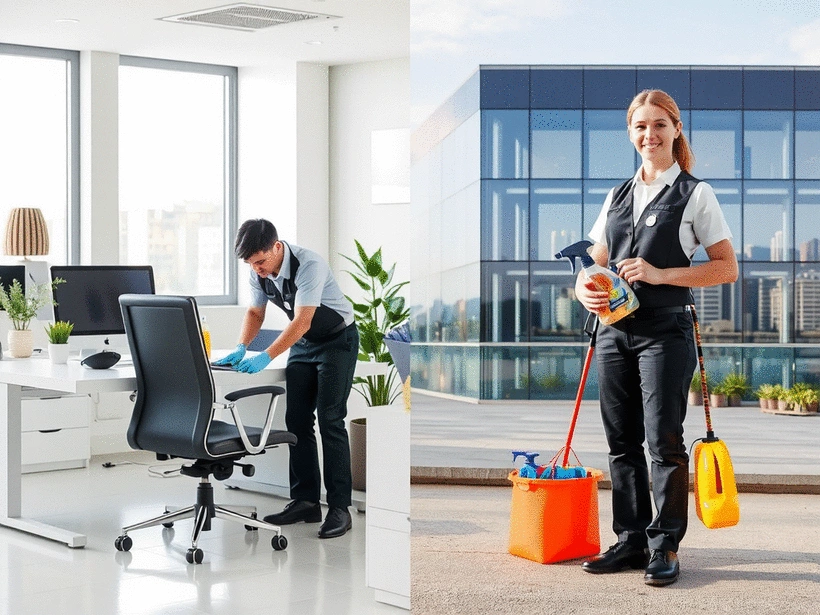 Comparatif : nettoyage professionnel en interne vs prestataire à Montpellier